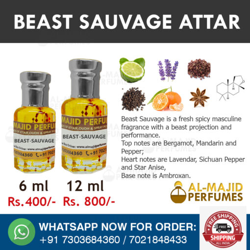 Beast Sauvage Attar