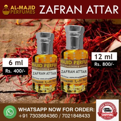 Zafran (Saffron) Attar - Kesar Attar