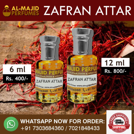 Zafran (Saffron) Attar - Kesar Attar