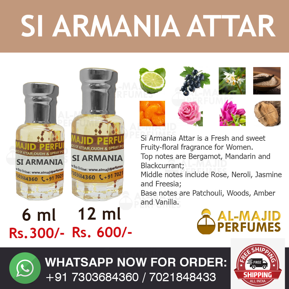 Si Armania Attar Al Majid Perfumes