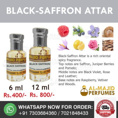 Black-Saffron Attar