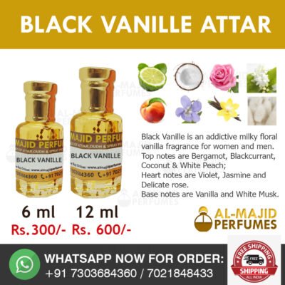 Alternative view of Black Vanille Attar
