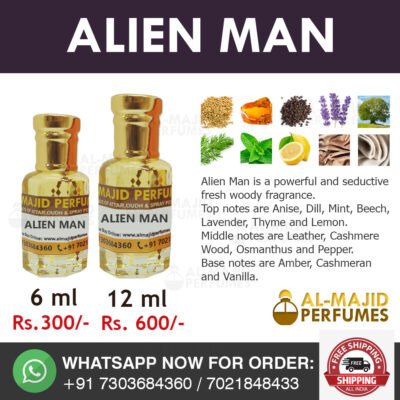 Alternative view of Alien Man Attar