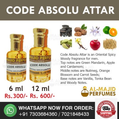 Alternative view of Code Absolu Attar