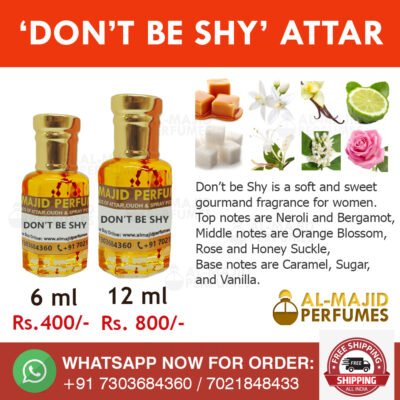 Don't be Shy Attar 3