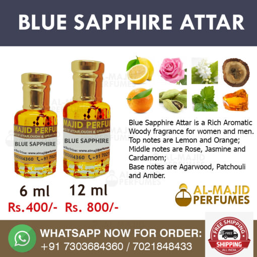 Blue Sapphire Attar - Image 2