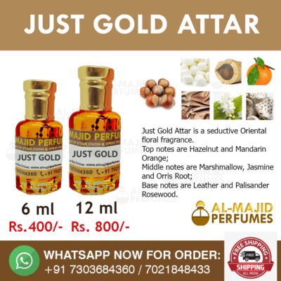 Alternative view of Just Gold Attar