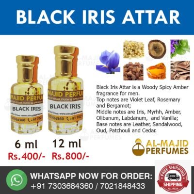 Alternative view of Black Iris Attar
