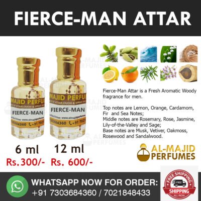 Alternative view of Fierce-Man Attar