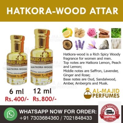 Alternative view of Hatkora-wood Attar
