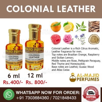 Alternative view of Colonial Leather Attar