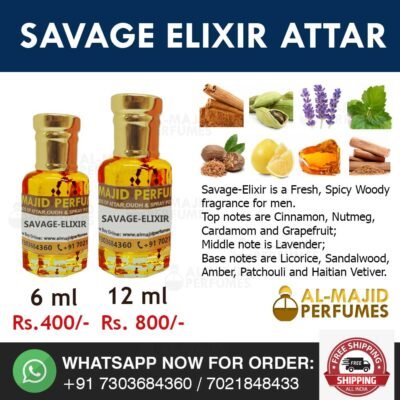 Alternative view of Savage-Elixir Attar