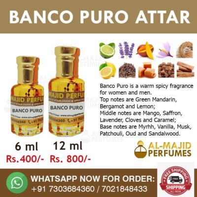 Alternative view of Banco Puro Attar