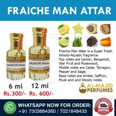 Alternative view of Fraiche Man Attar