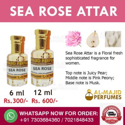 Alternative view of Sea Rose Attar