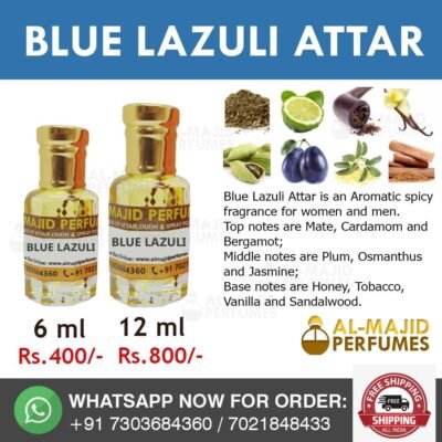 Alternative view of Blue Lazuli Attar