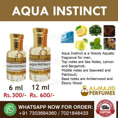 Alternative view of Aqua Instinct Attar