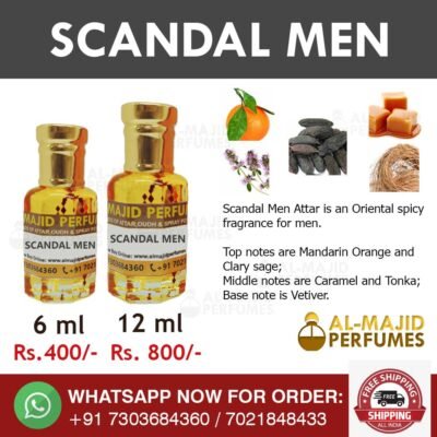 Alternative view of Scandal Men Attar
