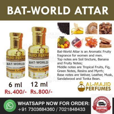 Alternative view of Bat-World Attar