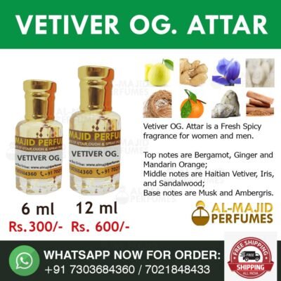 Vetiver OG. Attar 3