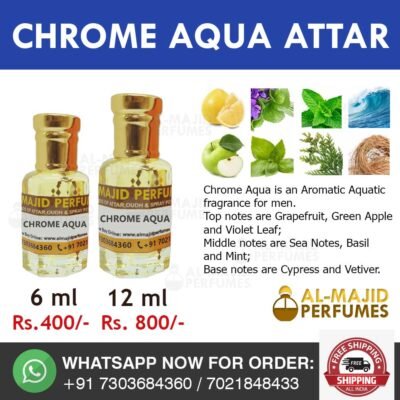 Alternative view of Chrome Aqua Attar
