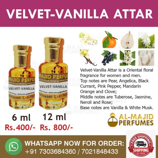 Velvet-Vanilla Attar - Image 2