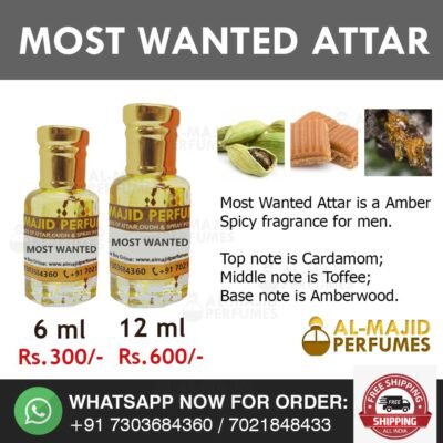 Alternative view of Most Wanted Attar