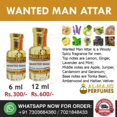 Alternative view of Wanted Man Attar