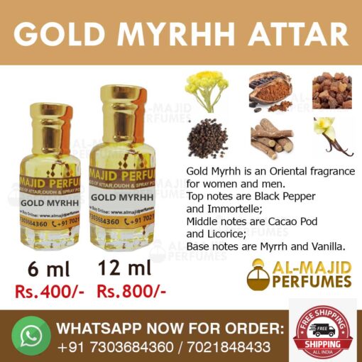 Gold Myrhh Attar - Image 2