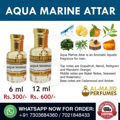Alternative view of Aqua Marine Attar
