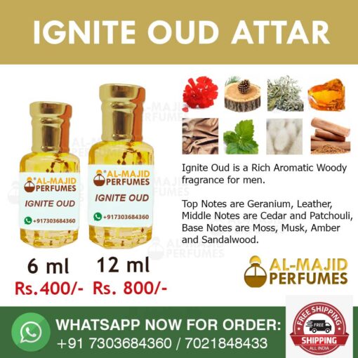 Ignite Oud Attar - Image 2