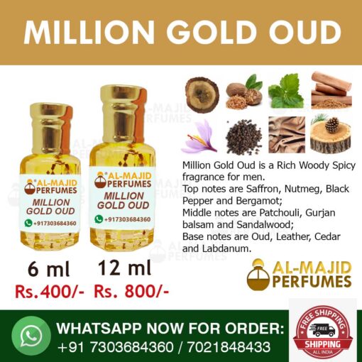 Million Gold Oud Attar - Image 2