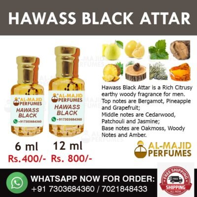 Alternative view of Hawass Black Attar