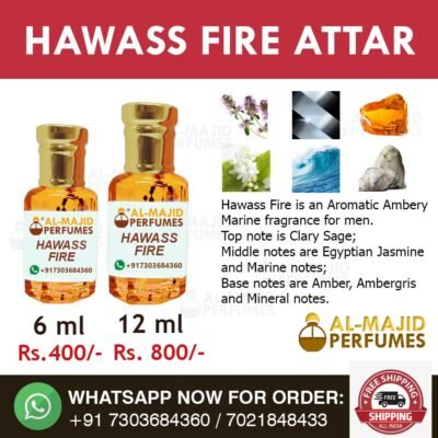 Alternative view of Hawass Fire Attar