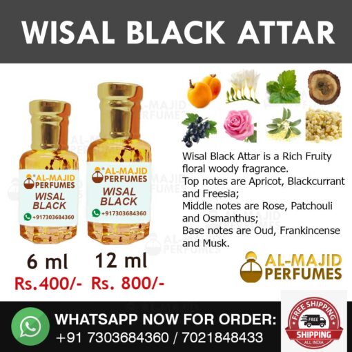 Wisal Black Attar - Image 2