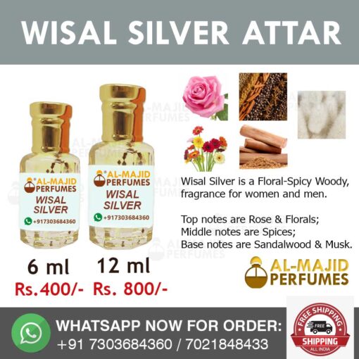 Wisal Silver Attar - Image 2