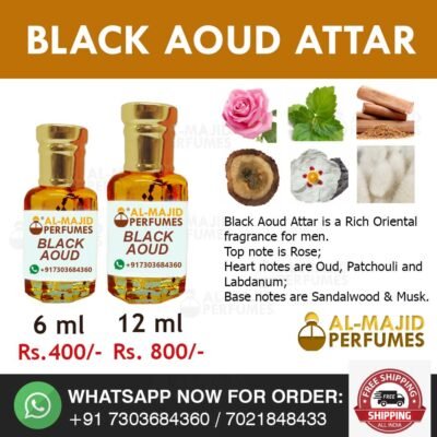 Alternative view of Black Aoud Attar