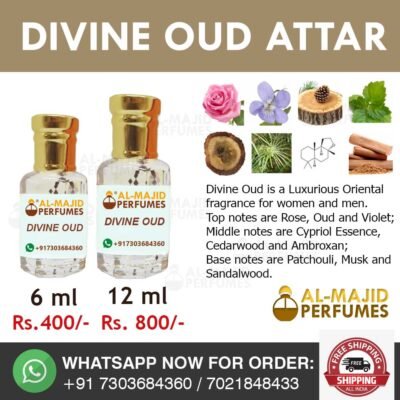 Alternative view of Divine Oud Attar