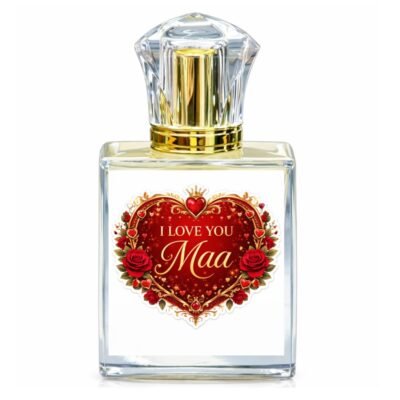 Personalized Perfume Gift for Mother – I Love You Maa