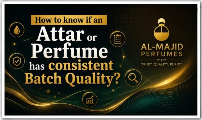 How to know if an Attar or Perfume has consistent Batch Quality? 1